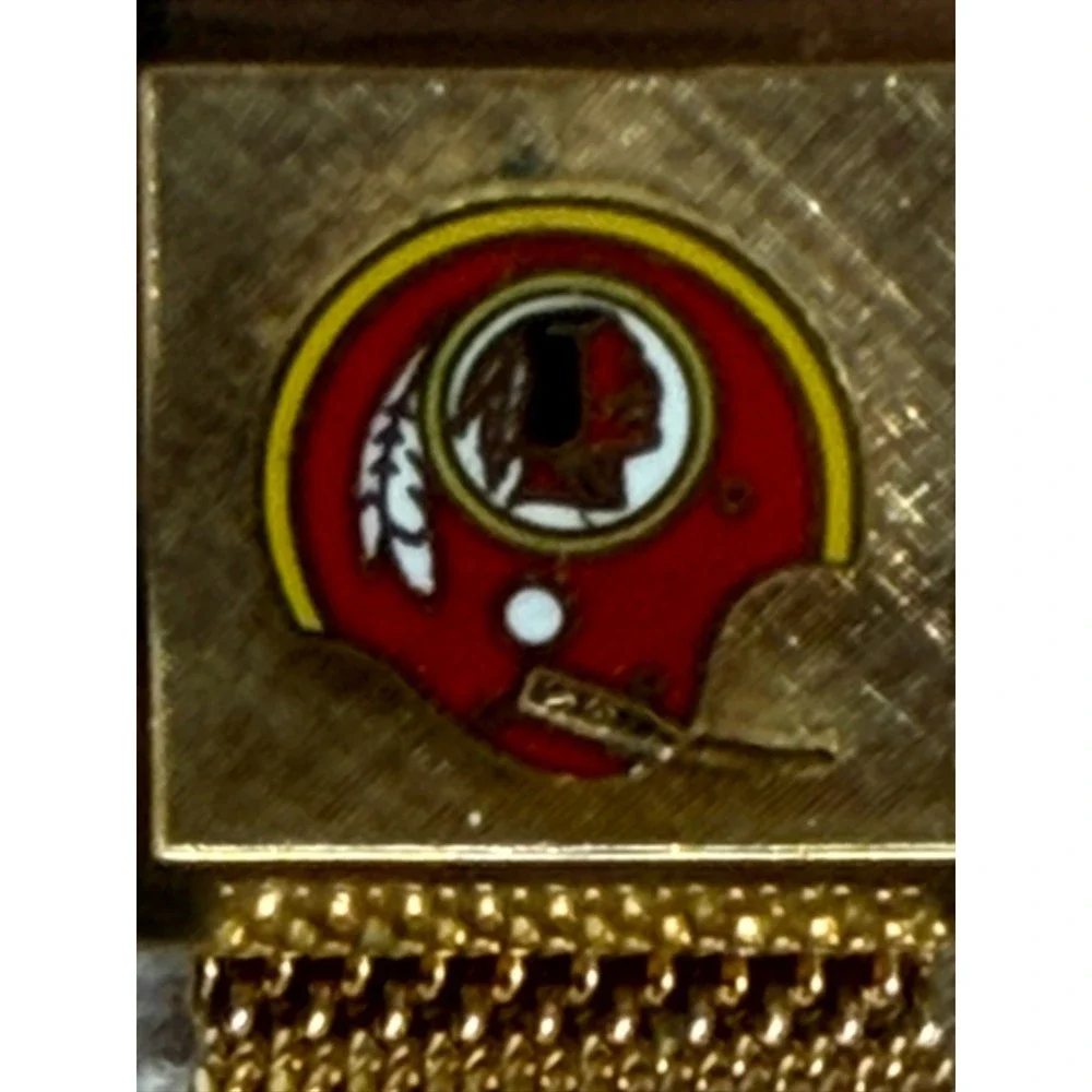NFL Washington Redskins Single Gold Cufflink